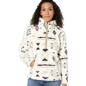 The North Face Hoodie Womens Large Campshire Nordic Cozy Fleece